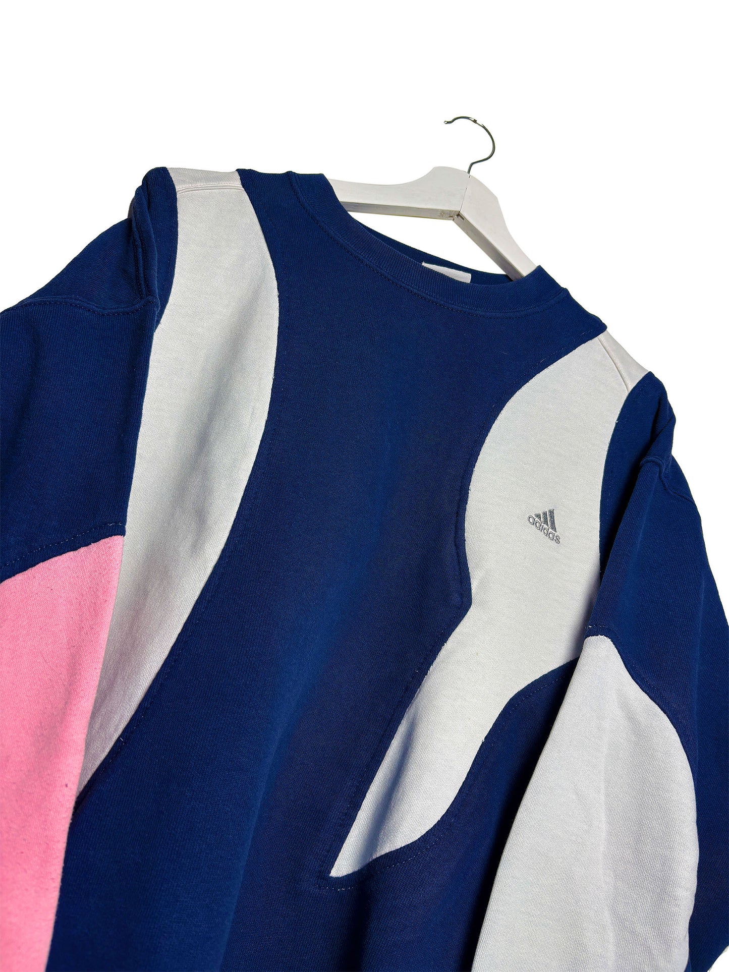 Adidas - Reworked Sweater - Navy/Pink (M)