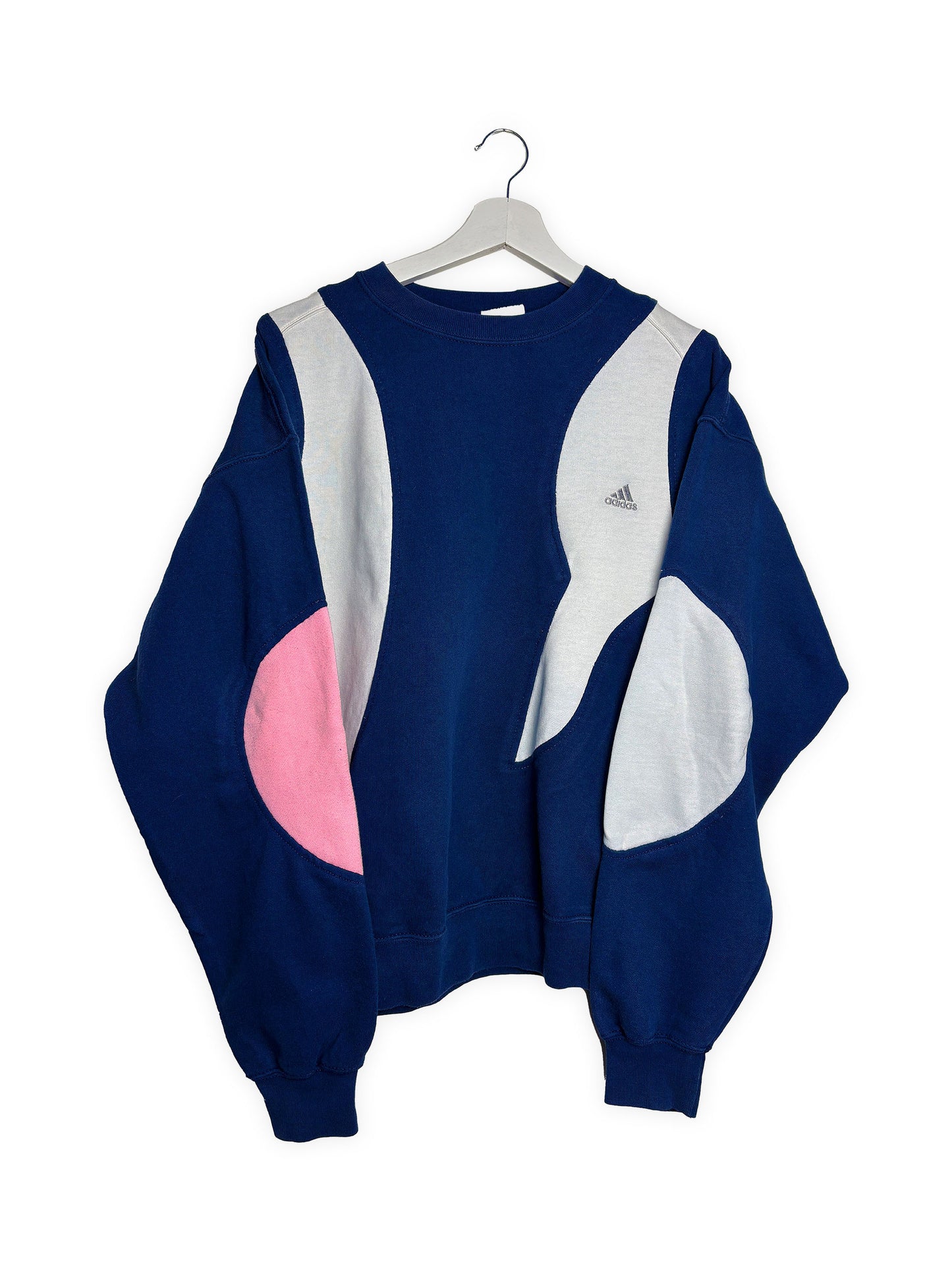 Adidas - Reworked Sweater - Navy/Pink (M)