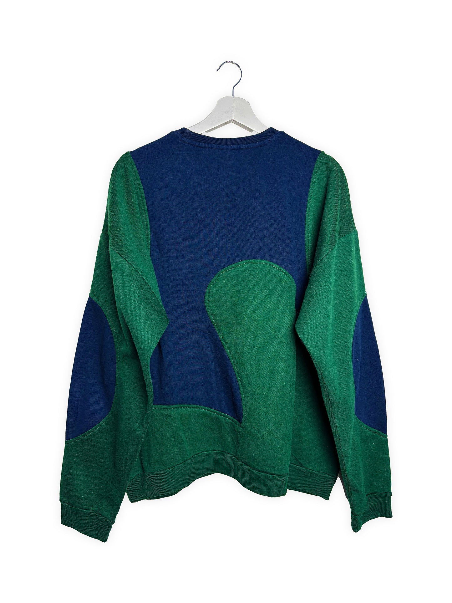 Champion - Reworked Sweater - Green/Navy (L)