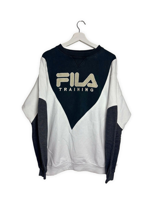 Fila - Reworked Sweater - Navy/White (L)