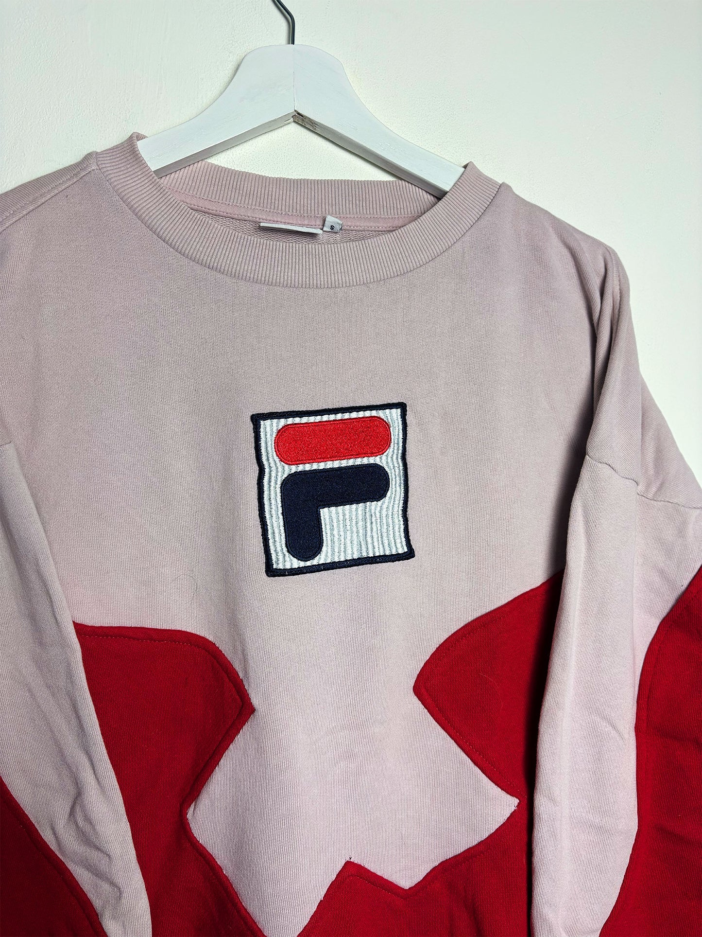 Fila - Reworked Sweater - Rose/Red (L)