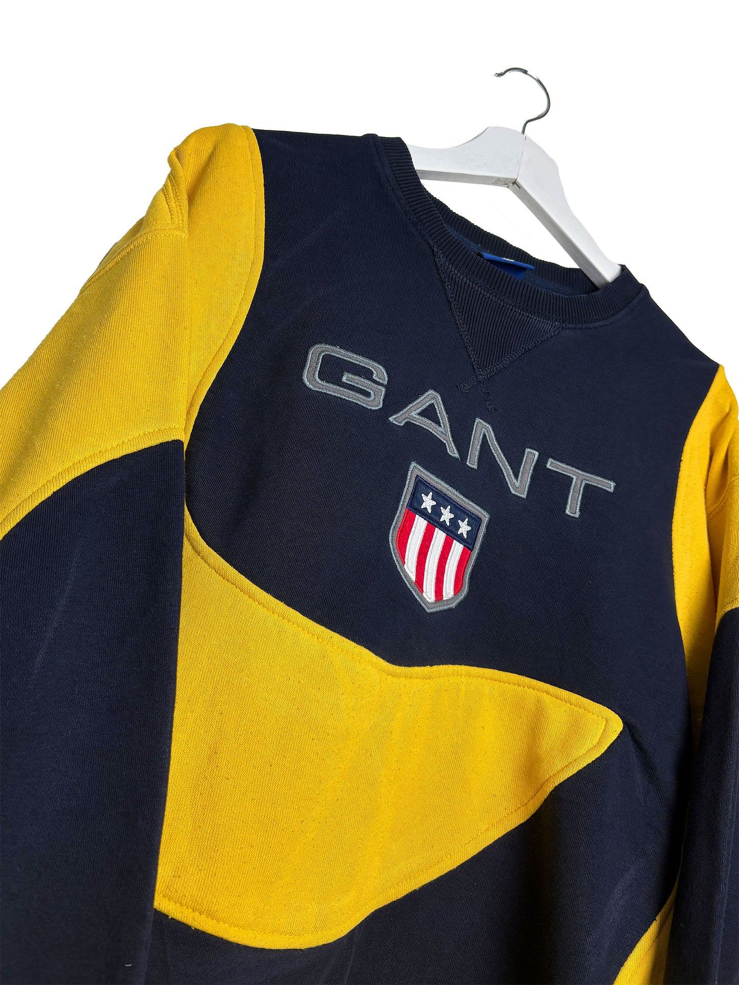 Gant - Reworked Sweater - Yellow/Black (L)