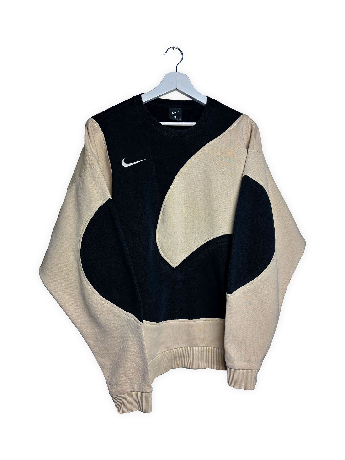 Nike - Reworked Sweater - Black/Beige (M)