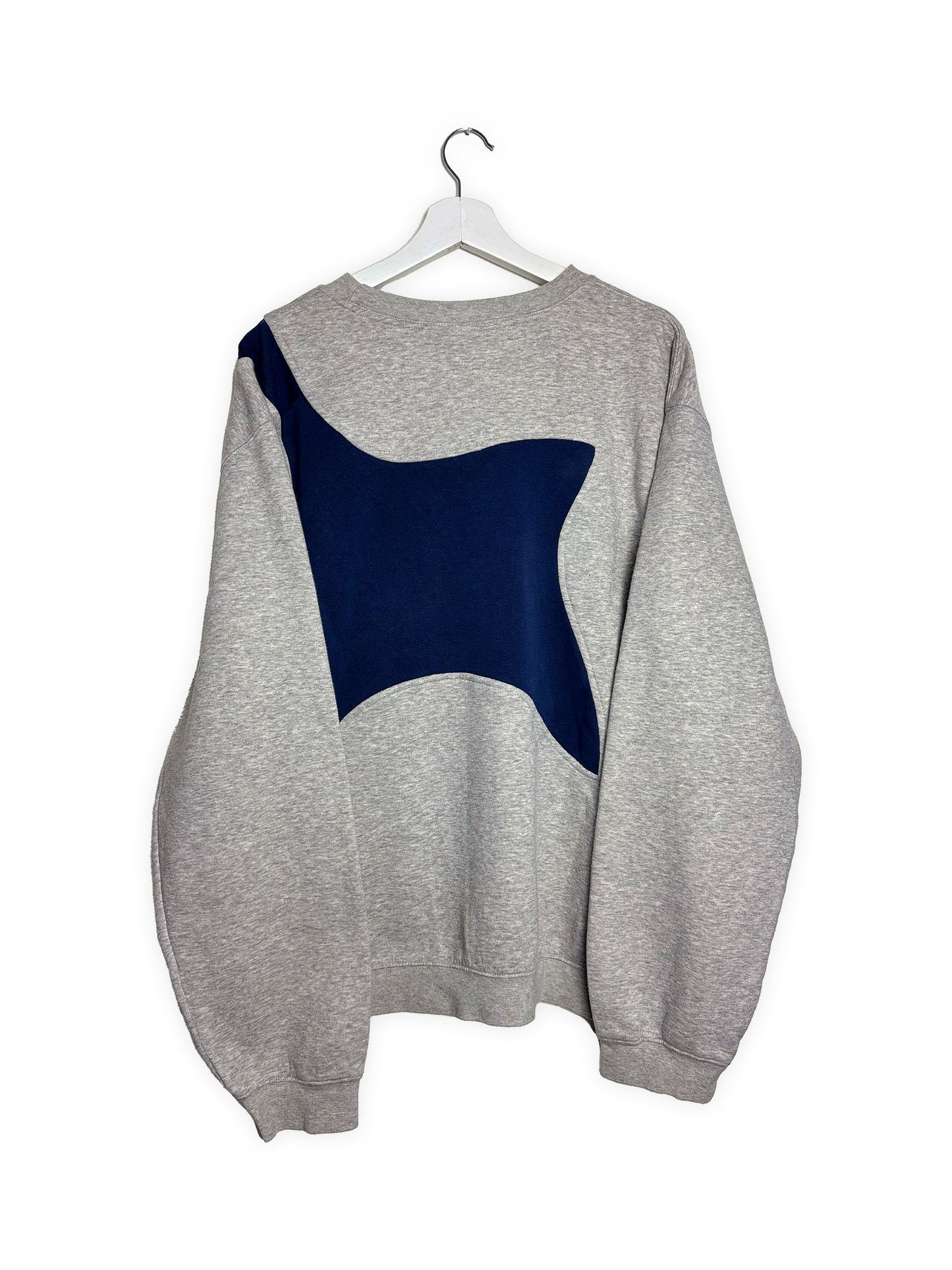 Nike - Reworked Sweater - Grey/Navy (L)