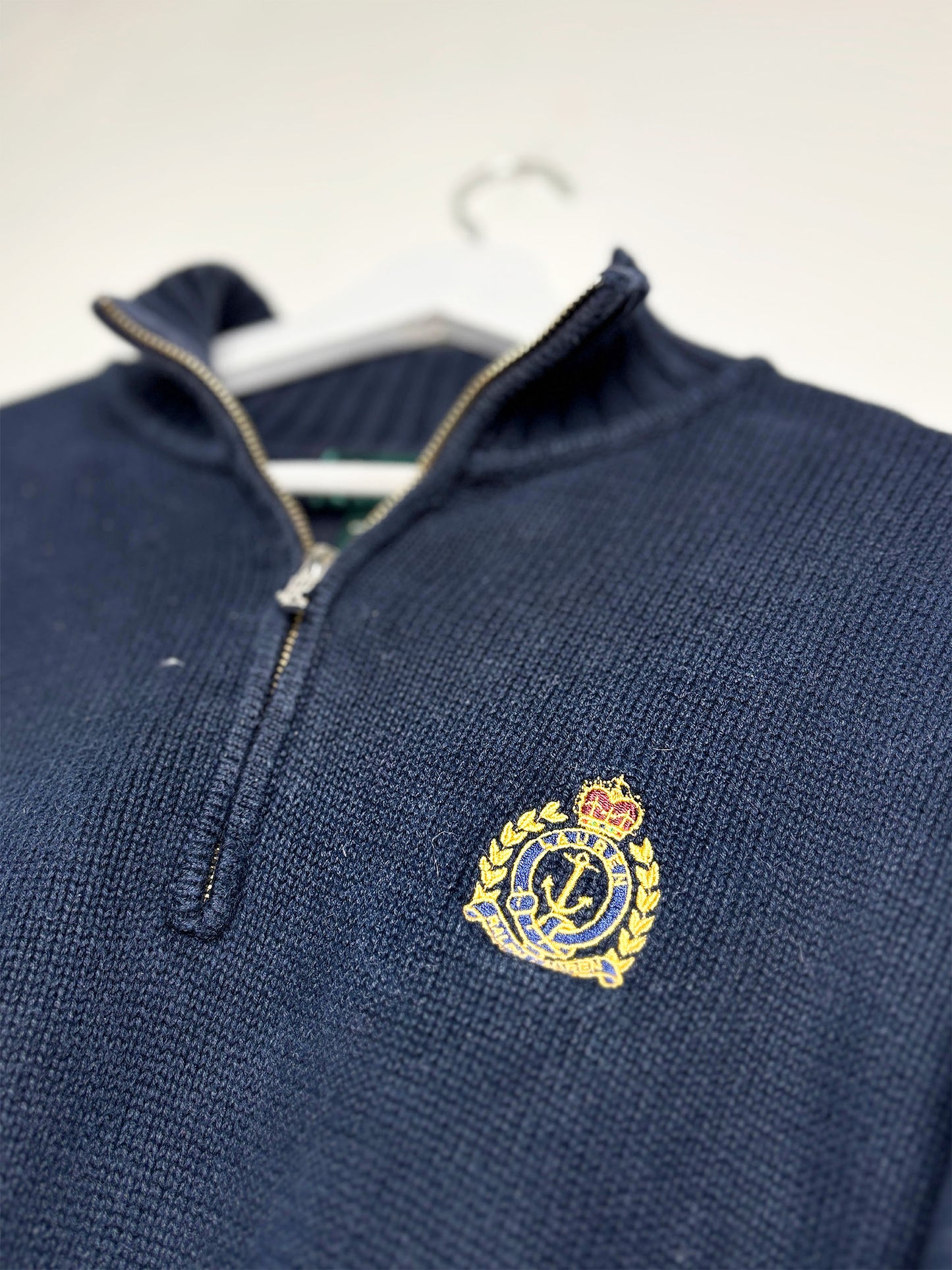 Ralph Lauren - Quarter Zip - Navy (S)