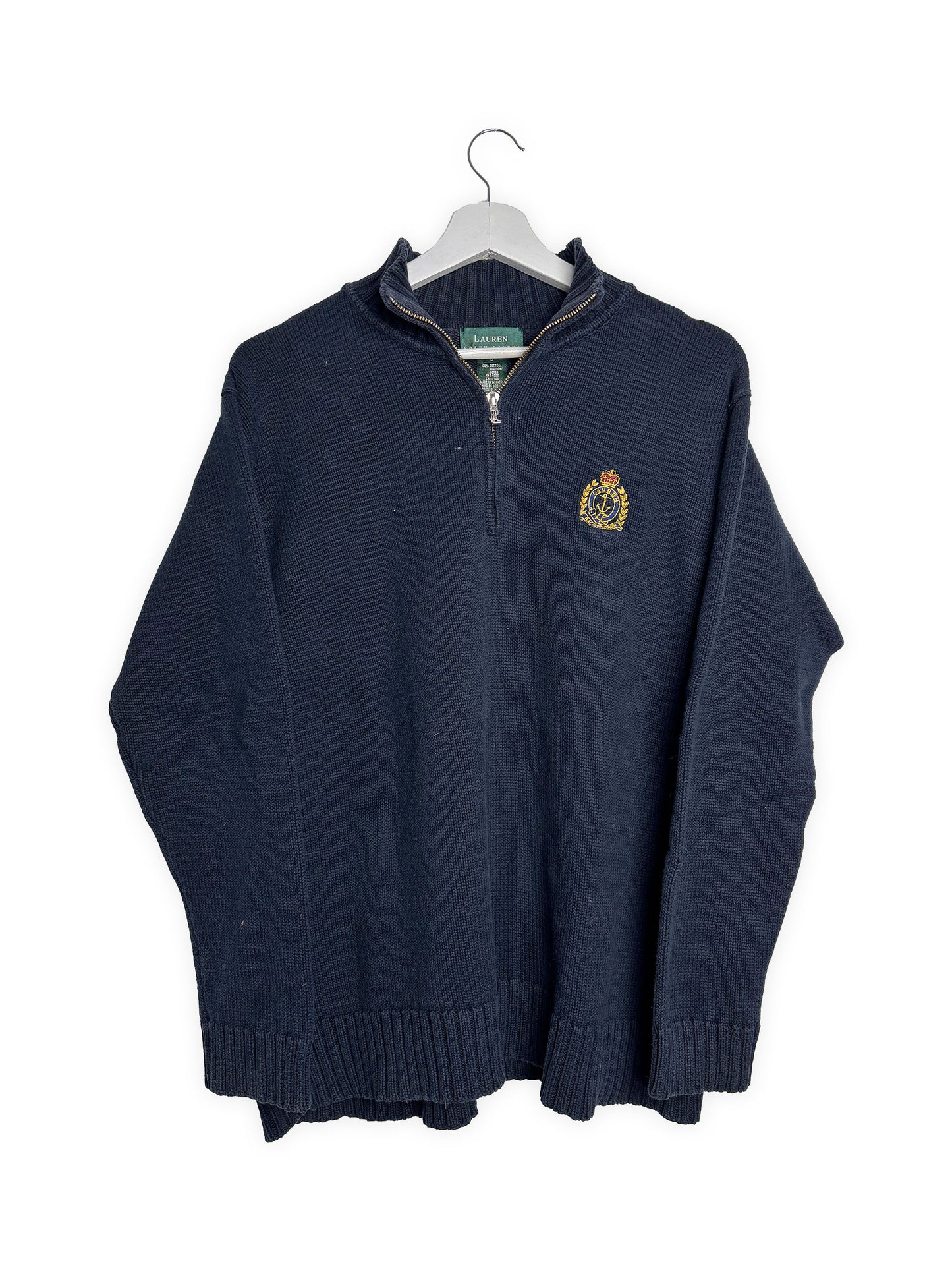 Ralph Lauren - Quarter Zip - Navy (S)