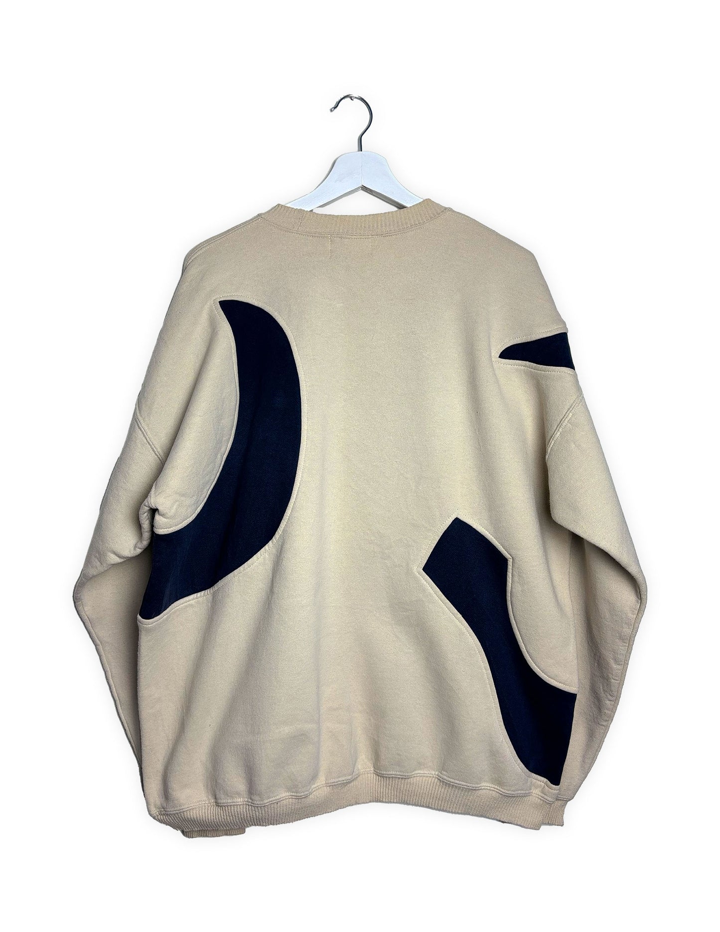 Ralph Lauren - Reworked Sweater - Beige/Black (L)